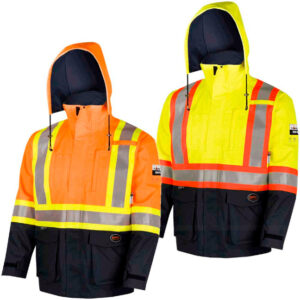 Pioneer THE DEFENDER Hi-Viz FR/ARC Tri-Laminate Safety Rain Jacket