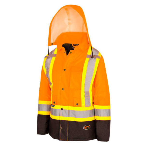 Pioneer Women's 300D Hi-Viz 7-in-1 Waterproof Safety Parka