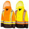 Pioneer Women's 300D Hi-Viz 7-in-1 Safety Parka