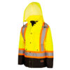 Pioneer Women's 300D Hi-Viz 7-in-1 Waterproof Safety Parka