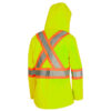 Pioneer Women's Hi-Viz 300D Polyester Waterproof Safety Jacket