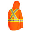 Pioneer Women's Hi-Viz 300D Polyester Waterproof Safety Jacket