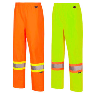 Pioneer Women's Hi-Viz 300D Polyester Waterproof Safety Pants