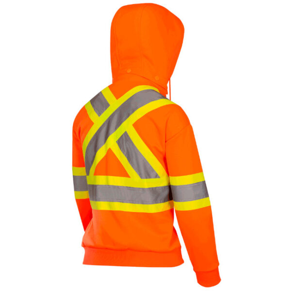 Pioneer Women's Hi-Viz Fleece Safety Hoodie