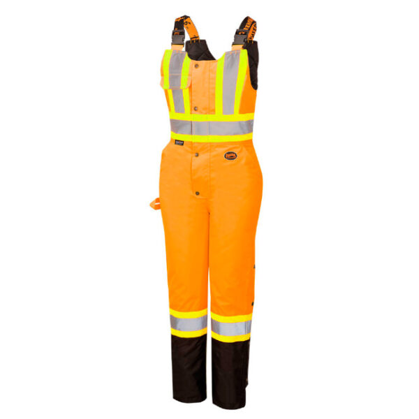 Pioneer Women's Hi-Viz Waterproof Quilted Safety Overall