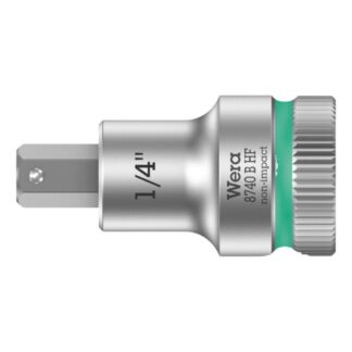 Wera 003089 3/8" Drive Zyklop Hex-Plus Bit Socket with Holding Function-1/4"