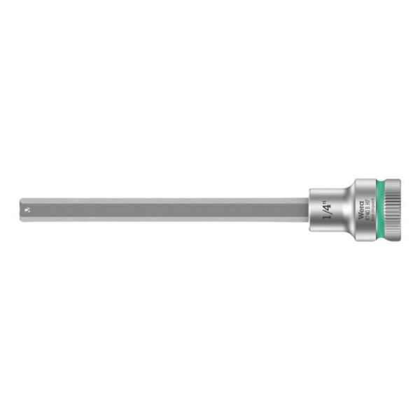 Wera 003090 8767 B HF Zyklop Hex-Plus 3/8" Drive Long Bit Socket with Holding Function-1/4" Wera 003090 8767 B HF Zyklop Hex-Plus 3/8" Drive Long Bit Socket with Holding Function-1/4"