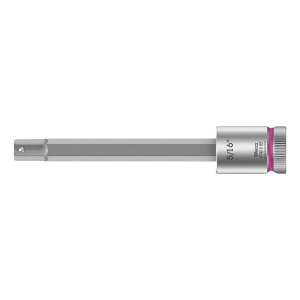 Wera 003092 8767 B HF Zyklop Hex-Plus 3/8" Drive Long Bit Socket with Holding Function-5/16" Wera 003092 8767 B HF Zyklop Hex-Plus 3/8" Drive Long Bit Socket with Holding Function-5/16"