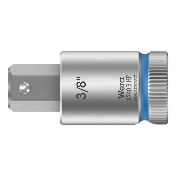 Wera 003093 3/8" Drive Zyklop Hex-Plus Bit Socket with Holding Function-3/8" Wera 003093 3/8" Drive Zyklop Hex-Plus Bit Socket with Holding Function-3/8"