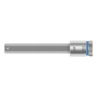 Wera 003094 8767 B HF Zyklop Hex-Plus 3/8" Drive Long Bit Socket with Holding Function-3/8"