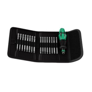 Wera 059293 Kraftform Kompakt 60 Torque 1.2 - 3.0 Nm Torque Screwdriver Set 17-Piece