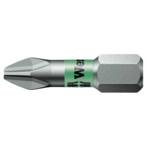 Wera 056420 851/1 PH1 x 25mm BiTorsion Phillips Bit 10-Pack