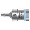 Wera 003360 8767 A HF Torx Zyklop Bit Socket 1/4" Drive with Holding Function , TX8 x 28mm Wera 003360 8767 A HF Torx Zyklop Bit Socket 1/4" Drive with Holding Function , TX8 x 28mm