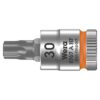 Wera 003369 8767 A HF Torx Zyklop Bit Socket 1/4" Drive with Holding Function , TX30 x 28mm