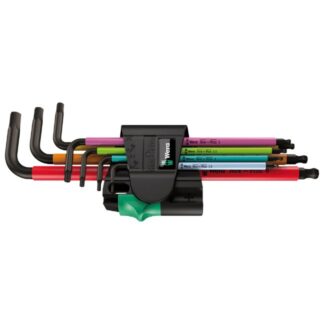 Wera 022534 950 SPKL Hex-Plus Multicolour Magnetic Metric Hex L-key Set