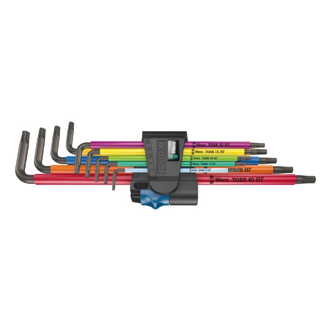 Wera 024470 967/9 TX XL Multicolour 1 L-key Set with Holding Function