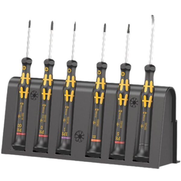 Wera 030182 Kraftform Micro 6 ESD Smartphone Repair Kit Set 1