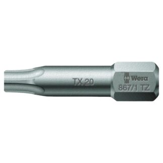 Wera 066300 867/1 TZ T5x25mm Torx Torsion Bit 10-Pack