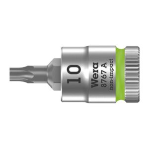 Wera 003390 8767 A Zyklop Torx Bit Socket 1/4" Drive, T10x28mm
