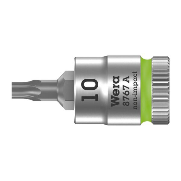 Wera 003390 8767 A Zyklop Torx Bit Socket 1/4" Drive, T10x28mm