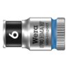 Wera 003721 8790 HMA HF Zyklop Socket, 1/4" Drive with Holding Function - 6.0mm