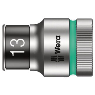 Wera 003733 8790 HMC HF 13 1/2" Drive Zyklop Socket with Holding Function, 13mm