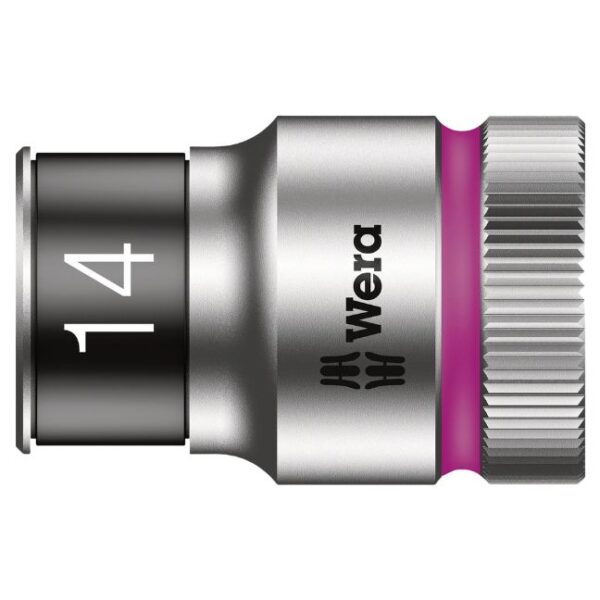 Wera 003734 8790 HMC HF 14 1/2" Drive Zyklop Socket with Holding Function, 14mm