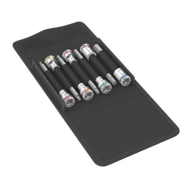 Wera 003181 8740 B 3/8" Drive Zyklop Hex-Plus Bit Long Imperial Socket Set with Holding Function Wera 003181 8740 B 3/8" Drive Zyklop Hex-Plus Bit Long Imperial Socket Set with Holding Function