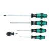 Wera 346300 350-5 Kraftform Plus Phillips Screwdriver Set