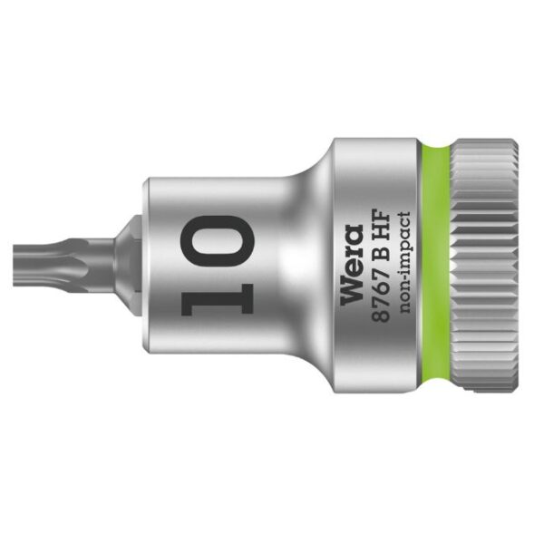 Wera 003059 8767 B HF 3/8" Drive Zyklop Torx Bit Socket with Holding Function-T10 Wera 003059 8767 B HF 3/8" Drive Zyklop Torx Bit Socket with Holding Function-T10