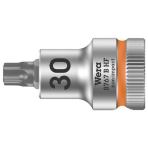 Wera 003066 8767 B HF 3/8" Drive Zyklop Torx Bit Socket with Holding Function-T30