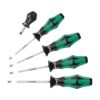 Wera 346302 334/336/5 Kraftform Plus Slotted Screwdriver Set