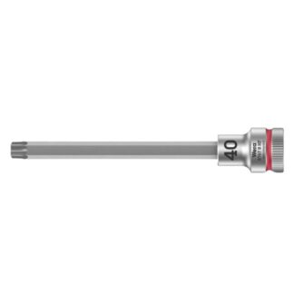 Wera 003069 8767 B HF Zyklop Hex-Plus 3/8" Drive Long Bit Socket with Holding Function-T40
