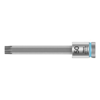 Wera 003073 8767 B HF Zyklop Hex-Plus 3/8" Drive Long Bit Socket with Holding Function-T50