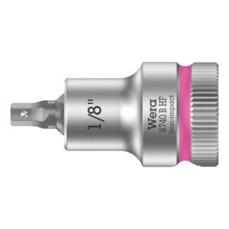 Wera 003080 3/8" Drive Zyklop Hex-Plus Bit Socket with Holding Function-1/8"