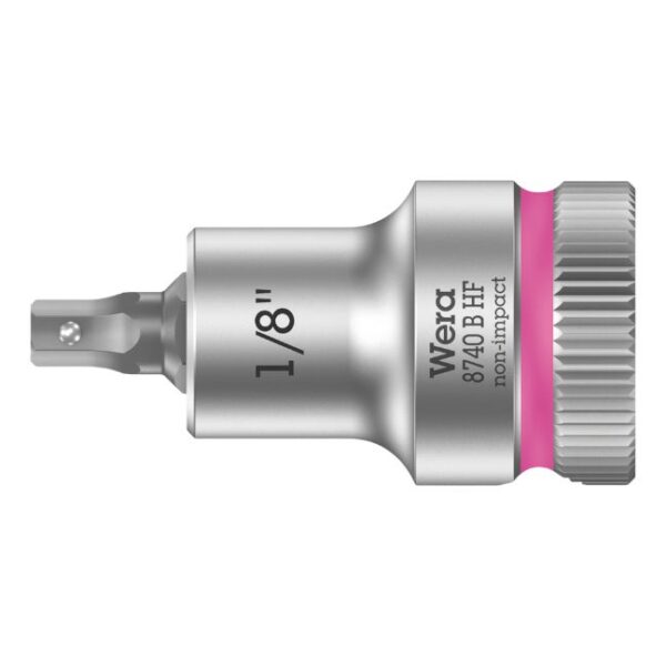 Wera 003080 3/8" Drive Zyklop Hex-Plus Bit Socket with Holding Function-1/8" Wera 003080 3/8" Drive Zyklop Hex-Plus Bit Socket with Holding Function-1/8"
