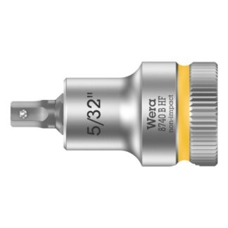 Wera 003083 3/8" Drive Zyklop Hex-Plus Bit Socket with Holding Function-5/32"