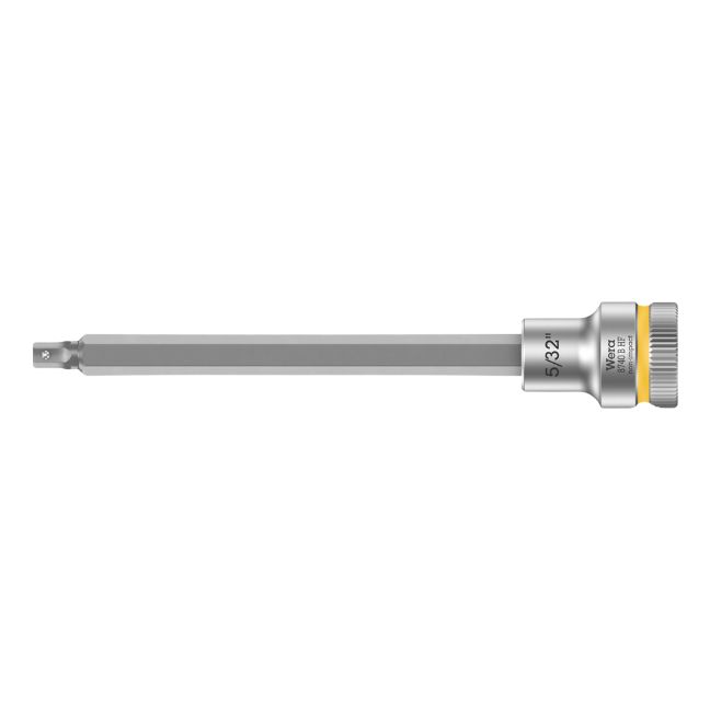 Wera 003084 8767 B HF Zyklop Hex-Plus 3/8" Drive Long Bit Socket with Holding Function-5/32"