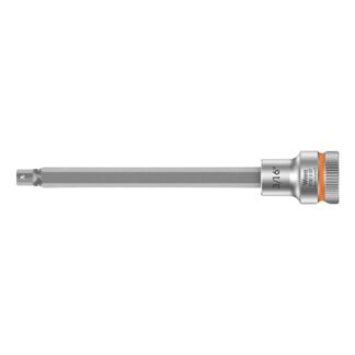 Wera 003086 8767 B HF Zyklop Hex-Plus 3/8" Drive Long Bit Socket with Holding Function-3/16"