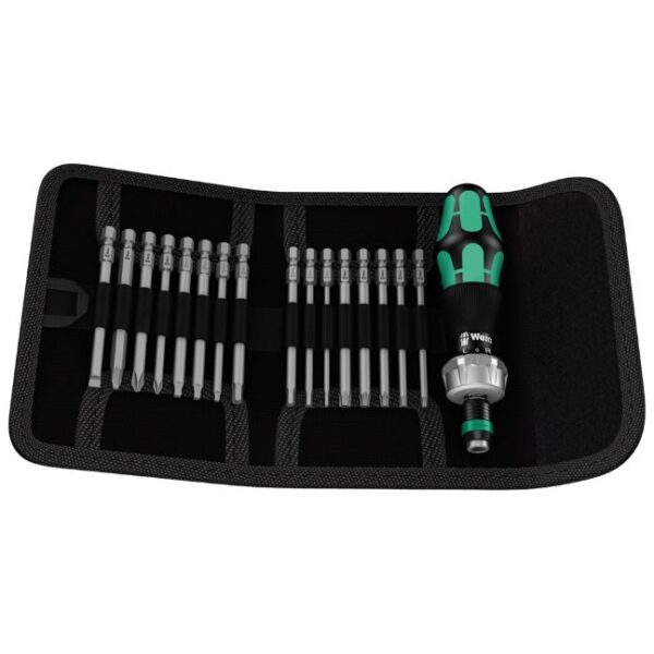 Wera 051040 Kraftform Kompakt 60 RA Metric Ratcheting Screwdriver Set Wera 051040 Kraftform Kompakt 60 RA Metric Ratcheting Screwdriver Set