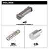 Milwaukee 49-16-5104 Threading Jaw Inserts 6-Pack