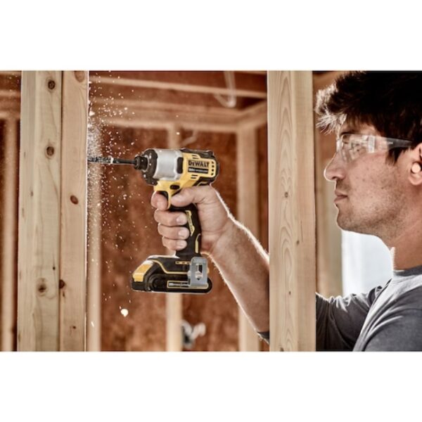 DeWalt DCF840D1 20V MAX 1/4" Drive Brushless Impact Driver Kit
