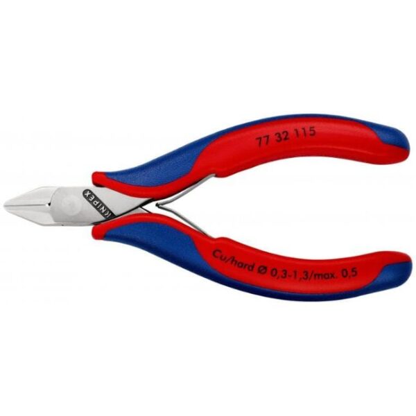 Knipex 7732115 4-1/2" (115mm) Electronics Diagonal Cutters Knipex 7732115 4-1/2" (115mm) Electronics Diagonal Cutters