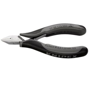 Knipex 7732115ESD 4-1/2" (115mm) Electronics Diagonal Cutters - ESD