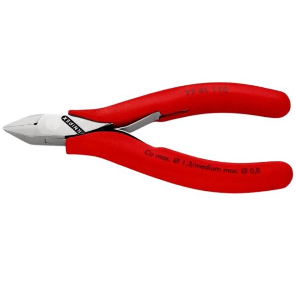 Knipex 7741115 4-1/2" (115mm) Electronics Diagonal Cutters Knipex 7741115 4-1/2" (115mm) Electronics Diagonal Cutters