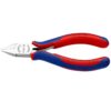 Knipex 7742130 5-1/4" (130mm) Electronics Diagonal Cutters without Bevel Knipex 7742130 5-1/4" (130mm) Electronics Diagonal Cutters without Bevel