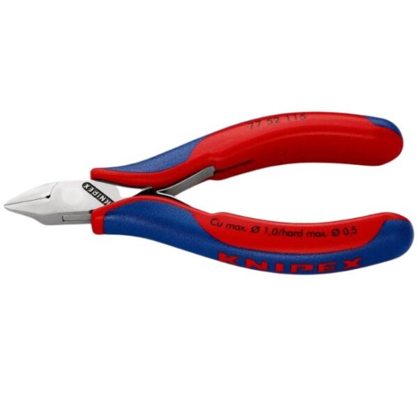 Knipex 7752115 4-1/2" (115mm) Electronics Diagonal Cutters Knipex 7752115 4-1/2" (115mm) Electronics Diagonal Cutters