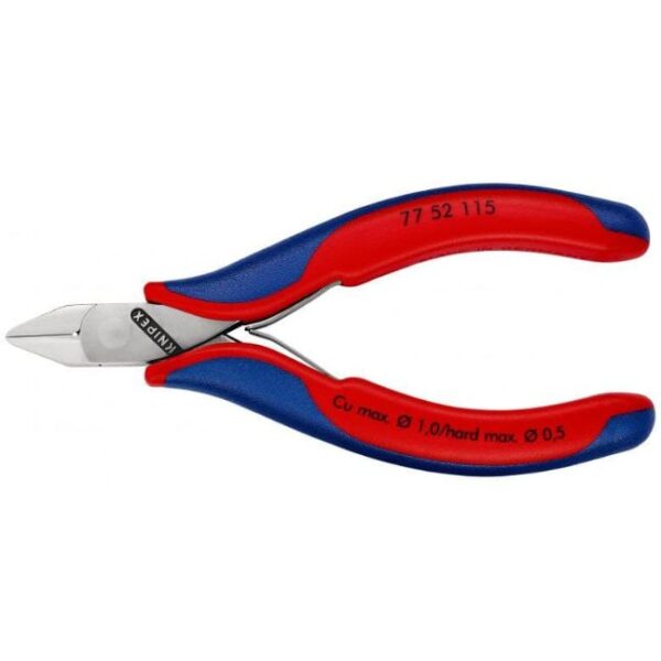 Knipex 7752115 4-1/2" (115mm) Electronics Diagonal Cutters Knipex 7752115 4-1/2" (115mm) Electronics Diagonal Cutters