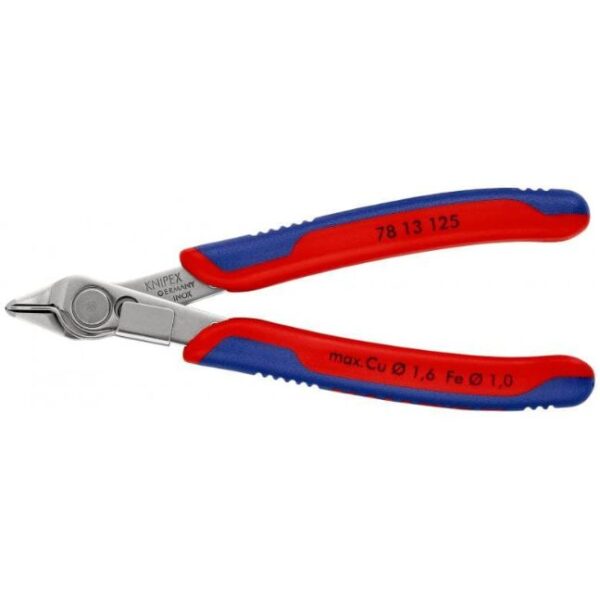 Knipex 7813125 5" (125mm) Electronics SUPER KNIPS with Lead Catcher