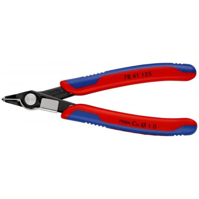 Knipex 7841125 Electronics SUPER KNIPS with Lead Catcher - 60HRC